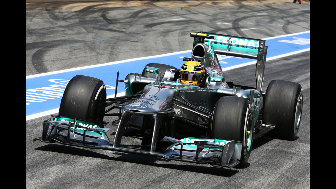 Lewis Hamilton - Mercedes - Formel 1 - GP Spanien - 11. Mai 2013