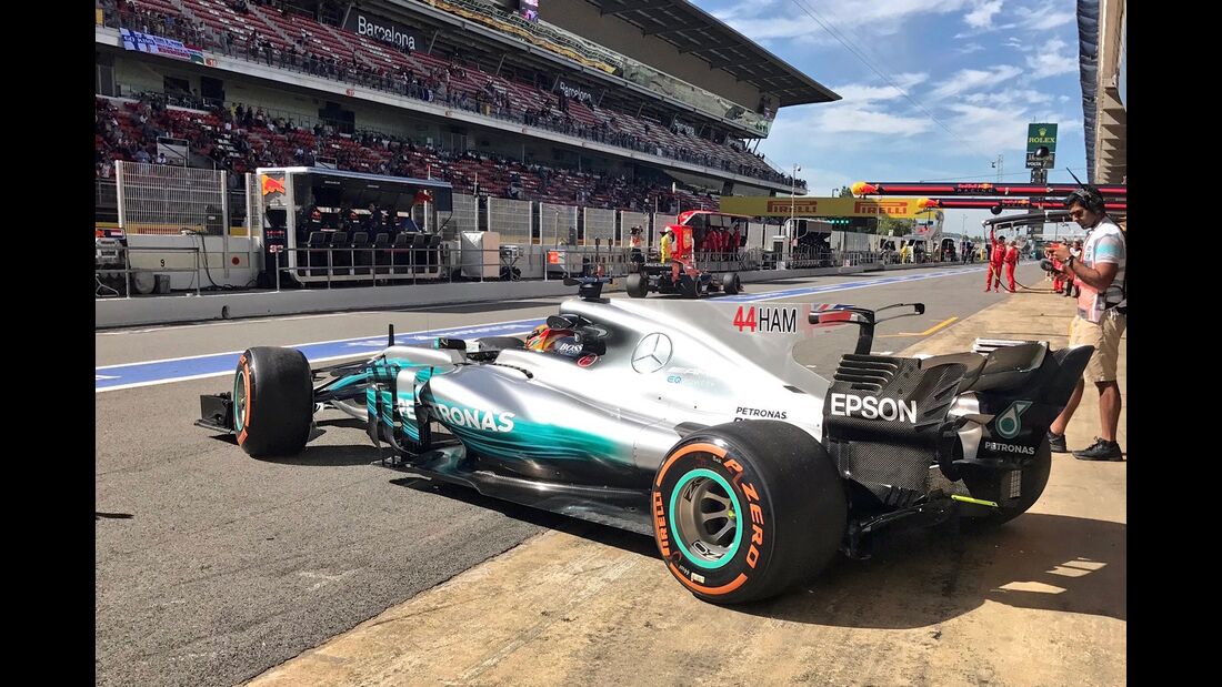 Lewis Hamilton - Mercedes - Formel 1 - GP Spanien - 12. Mai 2017