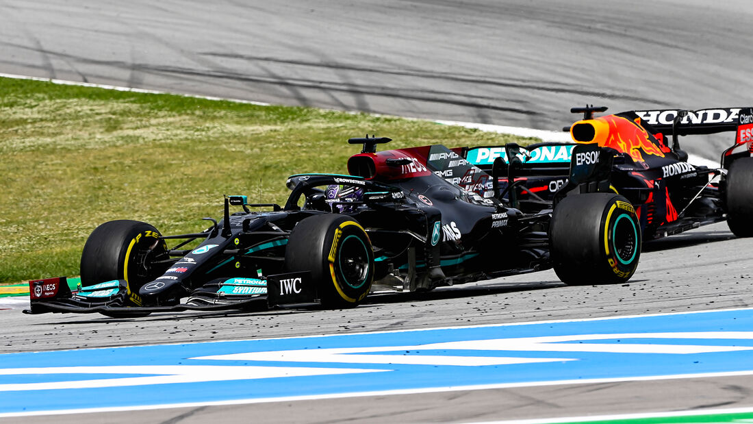 Lewis Hamilton - Mercedes - Formel 1 - GP Spanien 2021 - Barcelona - Rennen