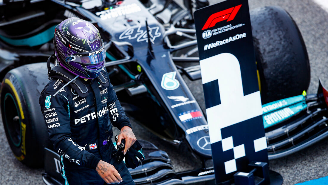 Lewis Hamilton - Mercedes - Formel 1 - GP Spanien 2021 - Barcelona - Rennen