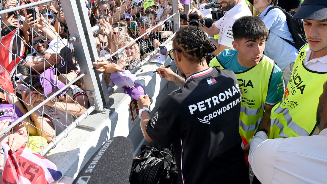 Lewis Hamilton - Mercedes - Formel 1 - GP Spanien - 4. Juni 2023