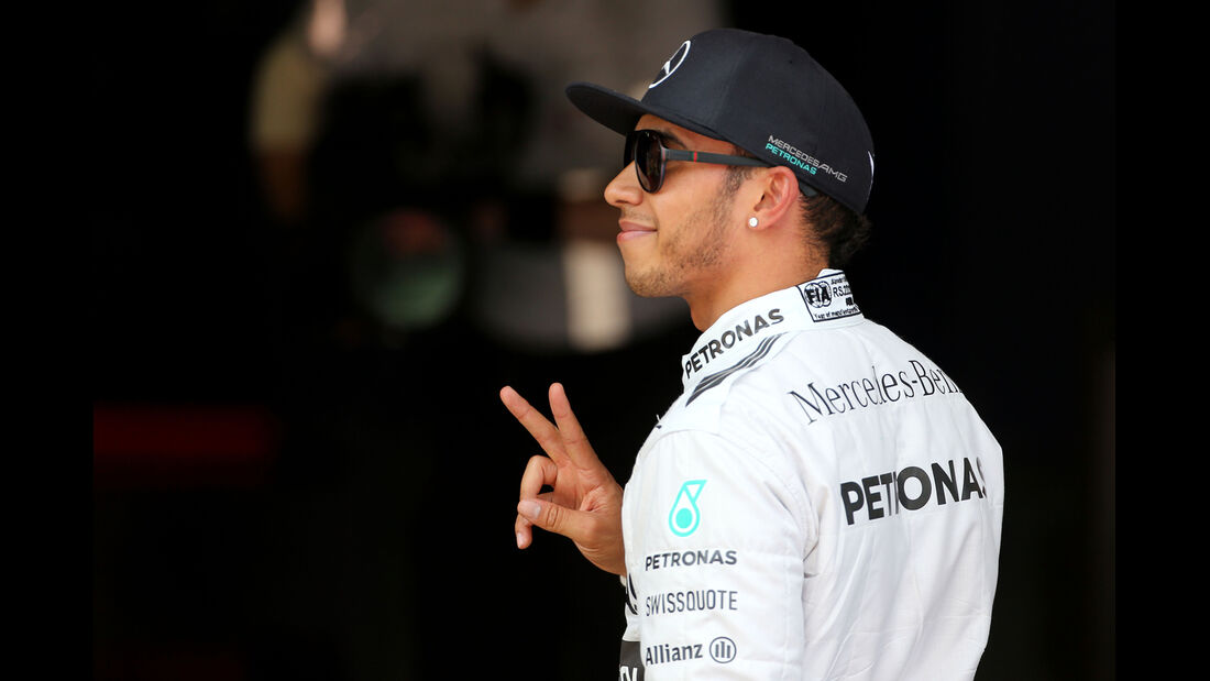 Lewis Hamilton - Mercedes - Formel 1 - GP Spanien - Barcelona - 10. Mai 2014