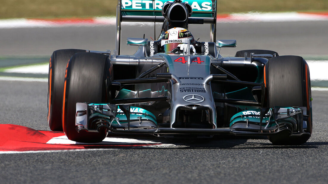 Lewis Hamilton - Mercedes - Formel 1 - GP Spanien - Barcelona