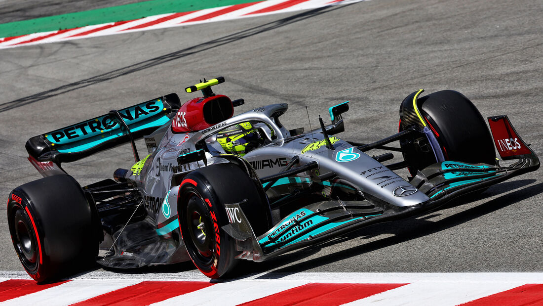 Lewis Hamilton - Mercedes - Formel 1 - GP Spanien - Barcelona - 20. Mai 2022