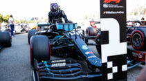 Lewis Hamilton - Mercedes - Formel 1 - GP Spanien - Barcelona - Qualifying - Samstag - 15. August 2020