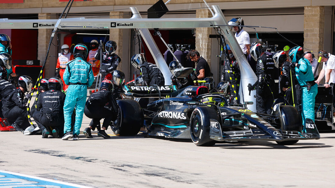 Lewis Hamilton - Mercedes - Formel 1 - GP USA 2023 - Austin - Rennen