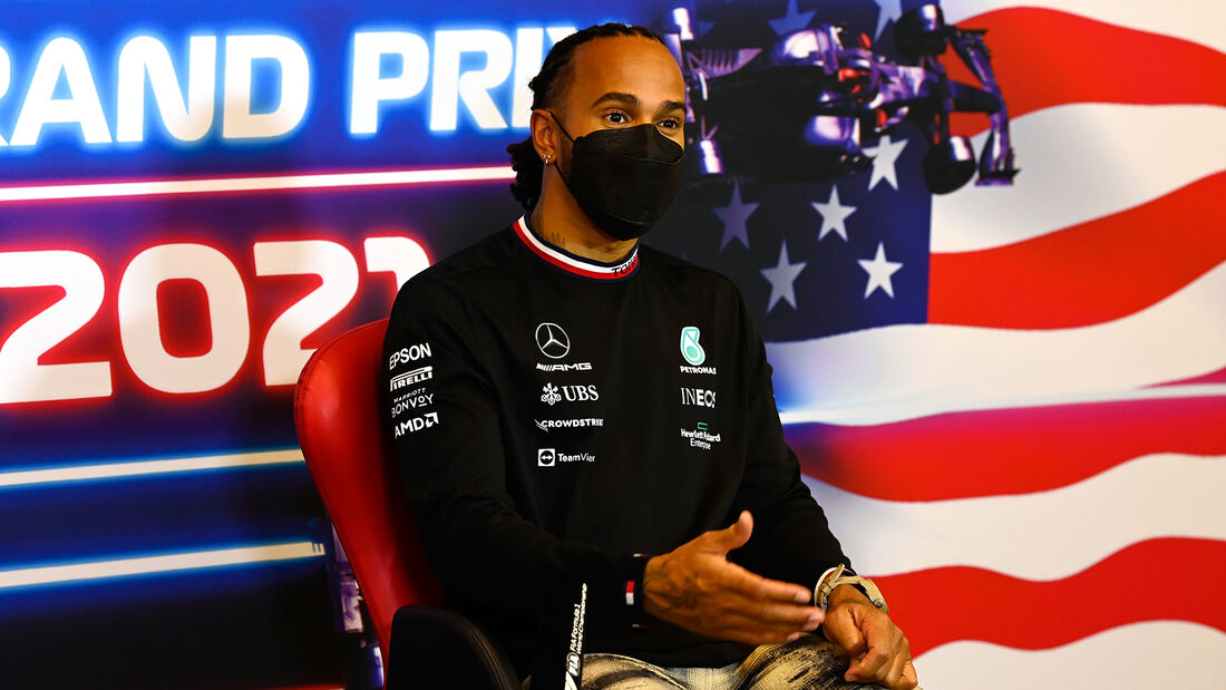 Lewis Hamilton - Mercedes - Formel 1 - GP USA - Austin - Donnerstag - 21.10.2021