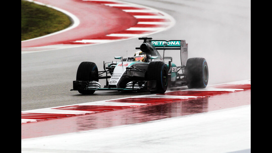 Lewis Hamilton - Mercedes - Formel 1 - GP USA - Austin - Formel 1 - 24. Oktober 2015