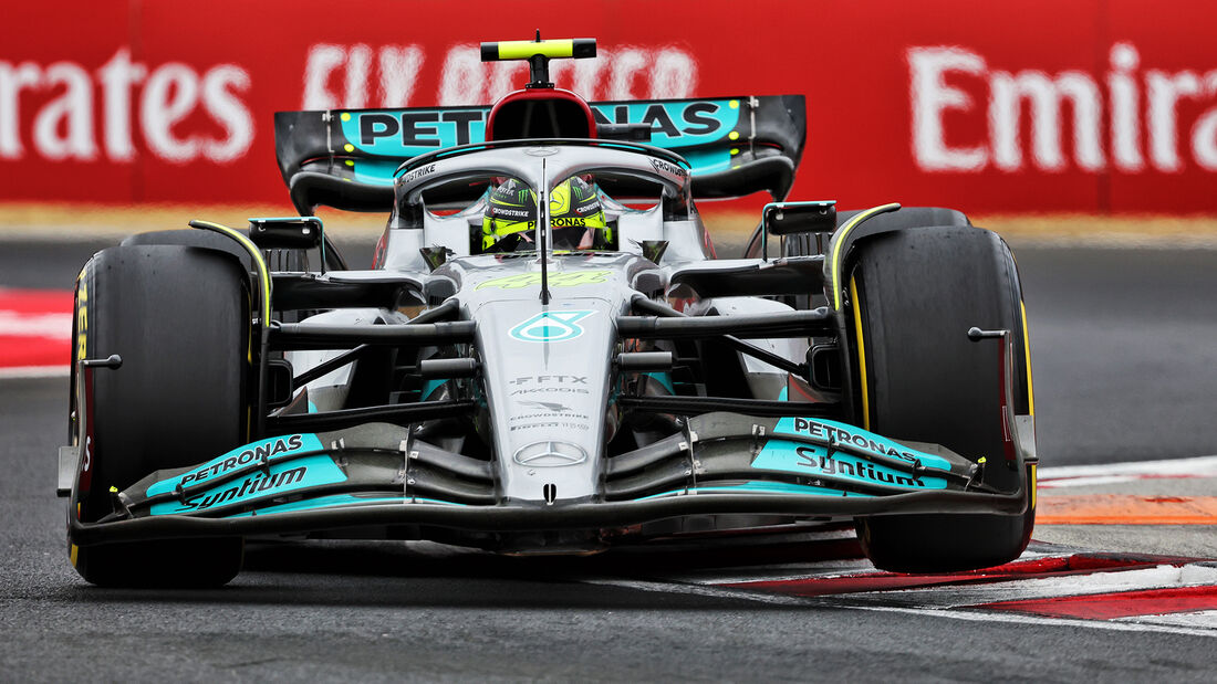 Lewis Hamilton - Mercedes - Formel 1 - GP Ungarn 2022 - Budapest - Rennen