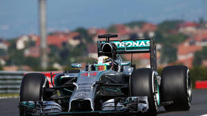 Lewis Hamilton - Mercedes - Formel 1 - GP Ungarn - 25. Juli 2014