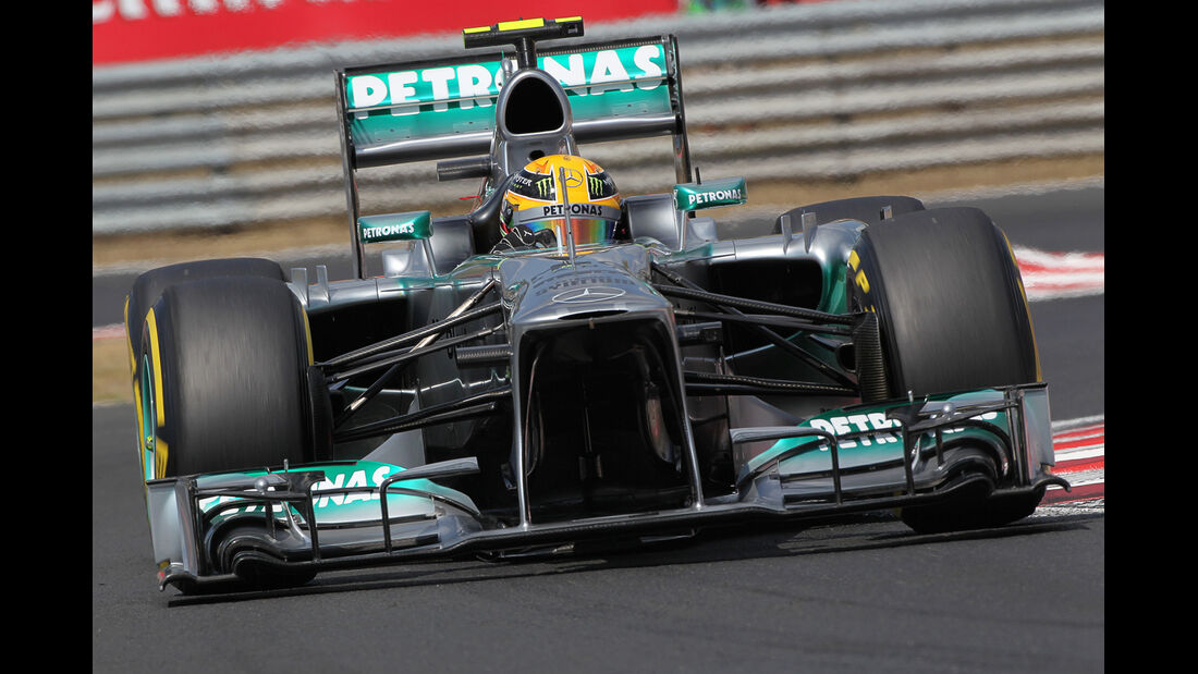 Lewis Hamilton - Mercedes - Formel 1 - GP Ungarn - 26. Juli 2013