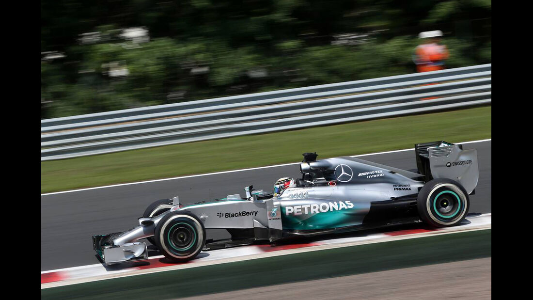 Lewis Hamilton - Mercedes - Formel 1 - GP Ungarn - 26. Juli 2014