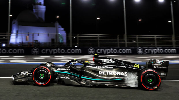 Lewis Hamilton - Mercedes - Formel 1 - Jeddah - GP Saudi-Arabien 2023
