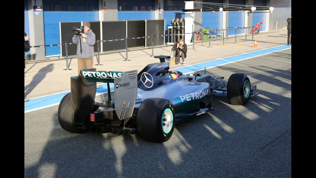 Lewis Hamilton - Mercedes - Formel 1 - Jerez-Test - 28. Januar 2014