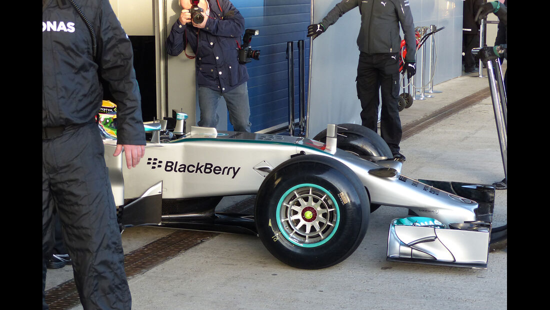 Lewis Hamilton - Mercedes - Formel 1 - Jerez-Test - 28. Januar 2014