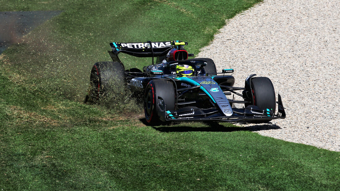 Lewis Hamilton - Mercedes - Formel 1 - Melbourne - GP Australien - 22. März 2024