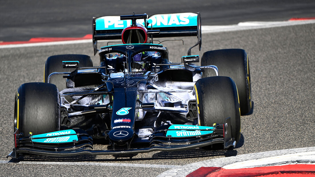 Lewis Hamilton - Mercedes - Formel 1 - Test - Bahrain - 14. März 2021