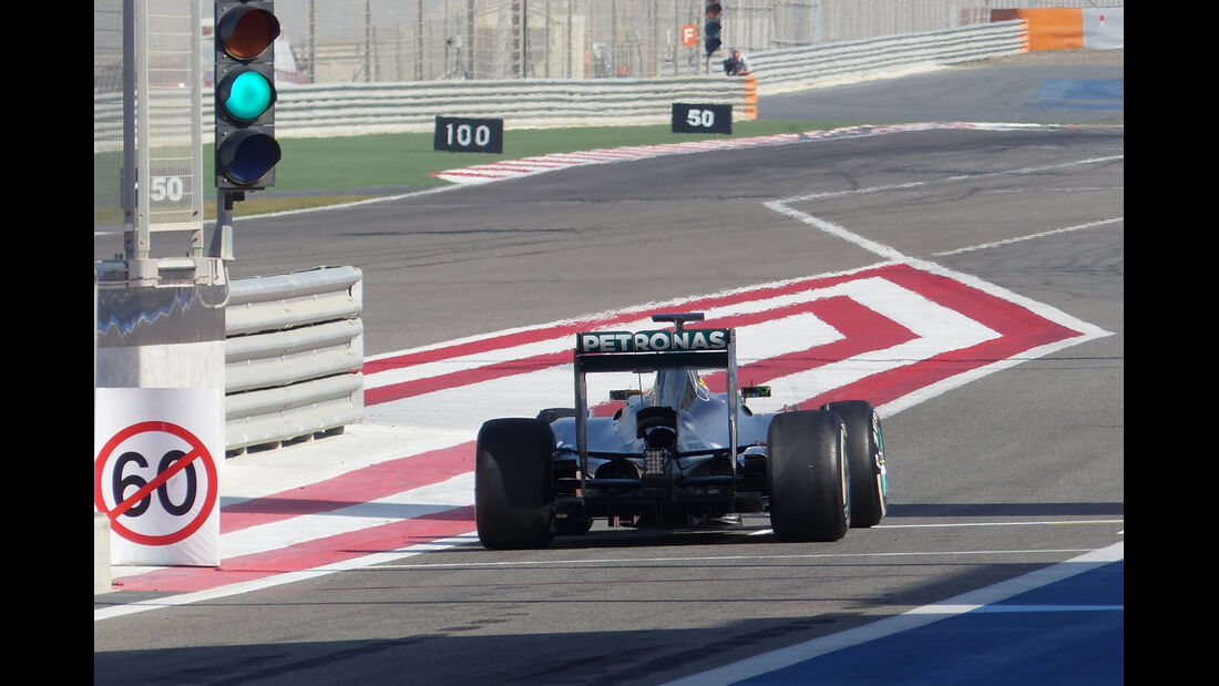 Lewis Hamilton - Mercedes - Formel 1 - Test - Bahrain - 21. Februar 2014