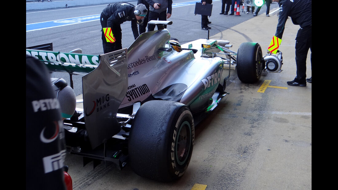 Lewis Hamilton - Mercedes - Formel 1 - Test - Barcelona - 20. Februar 2013