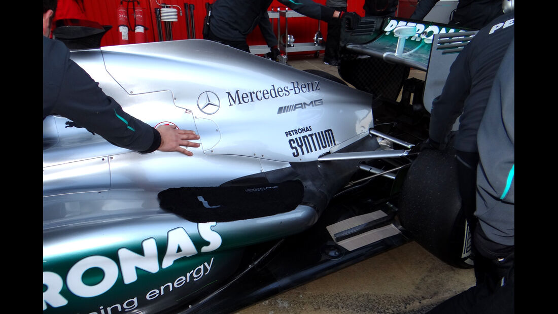 Lewis Hamilton - Mercedes - Formel 1 - Test - Barcelona - 20. Februar 2013