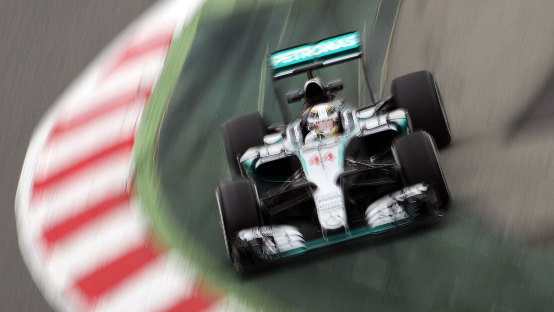 Lewis Hamilton - Mercedes - Formel 1-Test - Barcelona - 21. Februar 2015