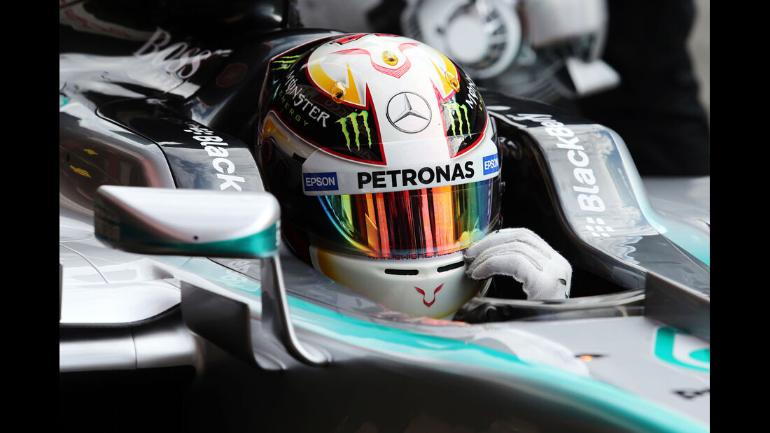 Lewis Hamilton - Mercedes  Formel 1-Test - Barcelona - 26. Februar 2015