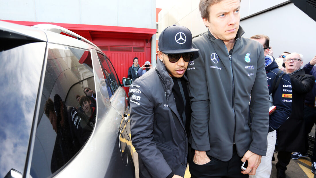 Lewis Hamilton - Mercedes - Formel 1-Test - Barcelona - 27. Februar 2015