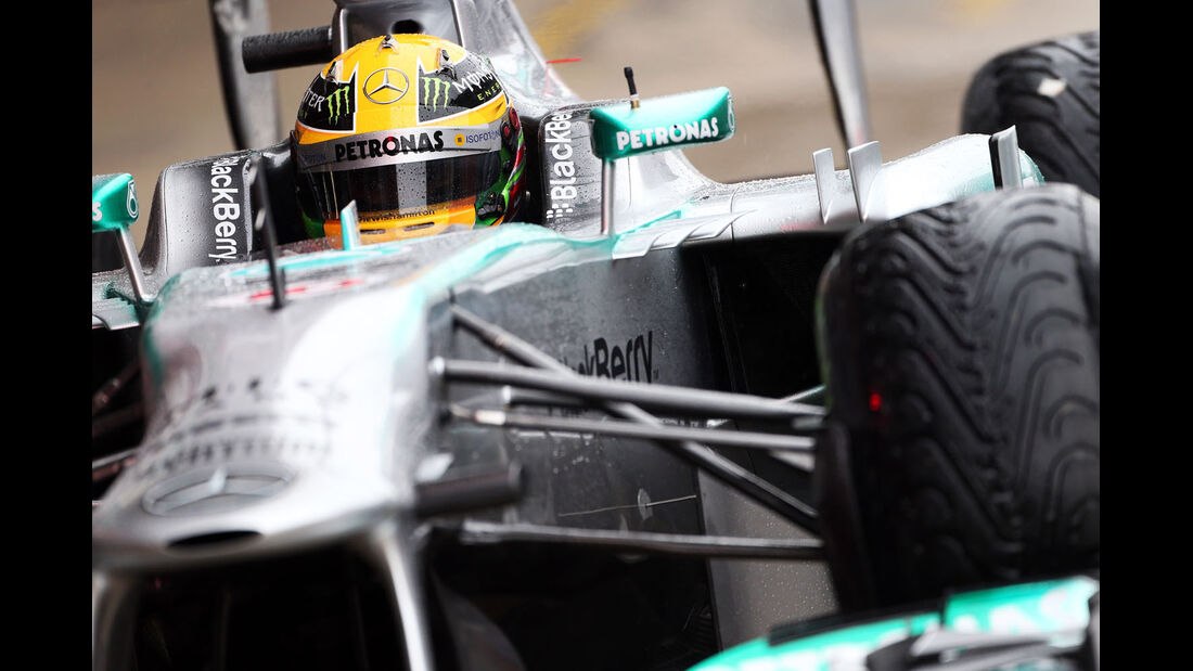 Lewis Hamilton, Mercedes, Formel 1-Test, Barcelona, 28. Februar 2013