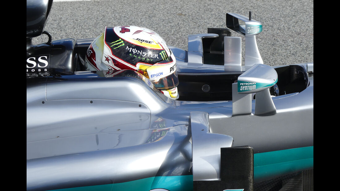 Lewis Hamilton - Mercedes - Formel 1-Test - Barcelona - 3. März 2016 