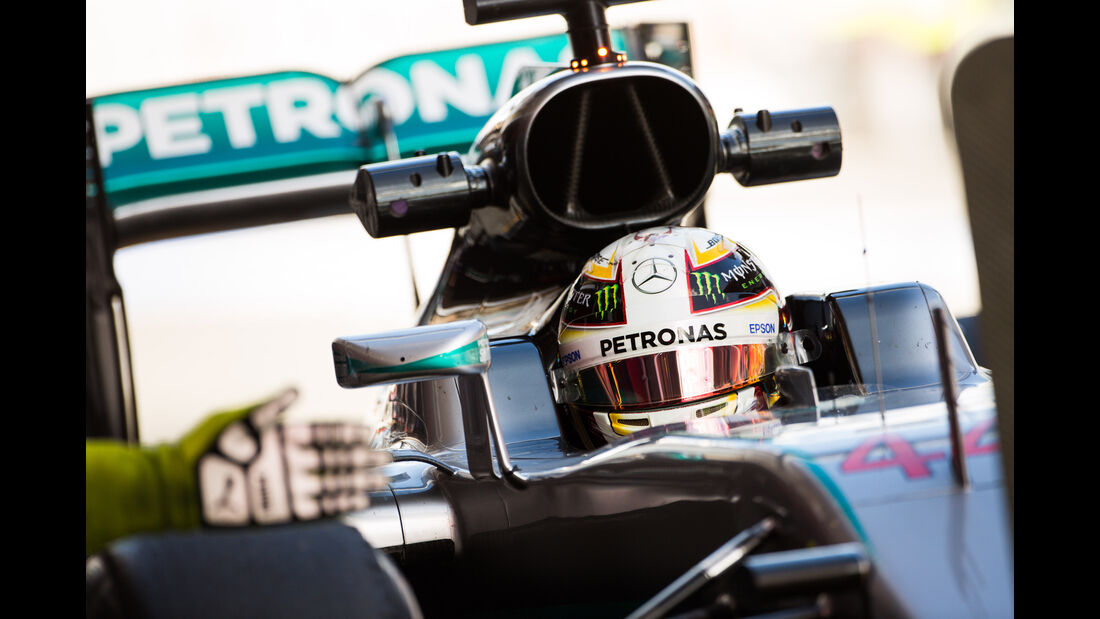 Lewis Hamilton - Mercedes  - Formel 1-Test - Barcelona - 3. März 2016