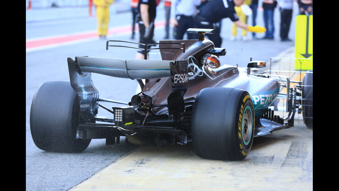 Lewis Hamilton - Mercedes - Formel 1 - Test - Barcelona - 7. März 2017