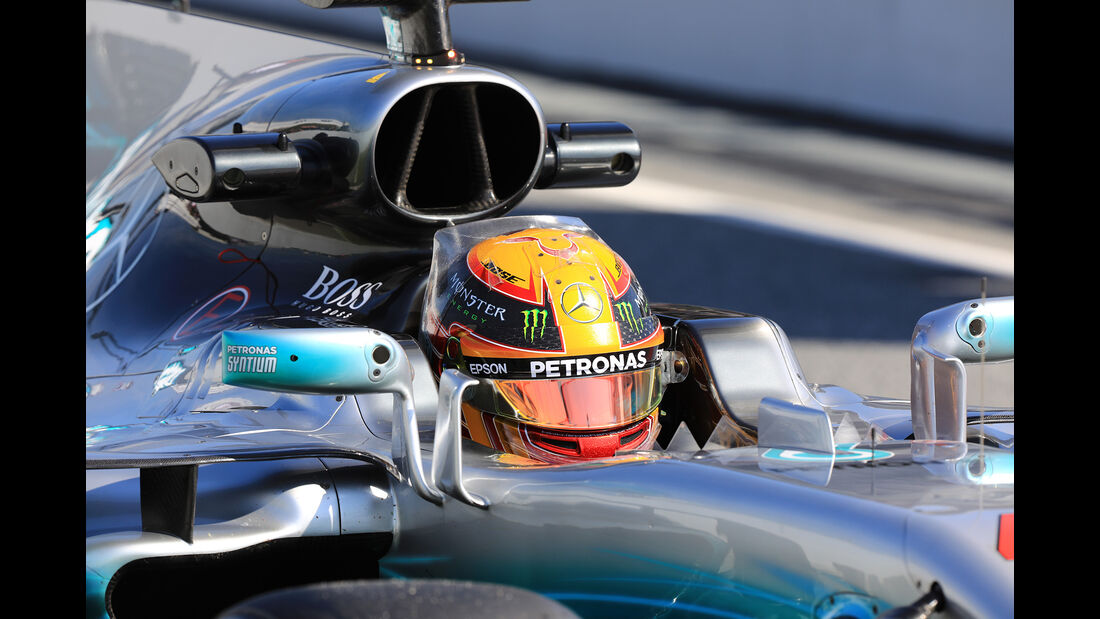Lewis Hamilton - Mercedes - Formel 1 - Test - Barcelona - 9. März 2017