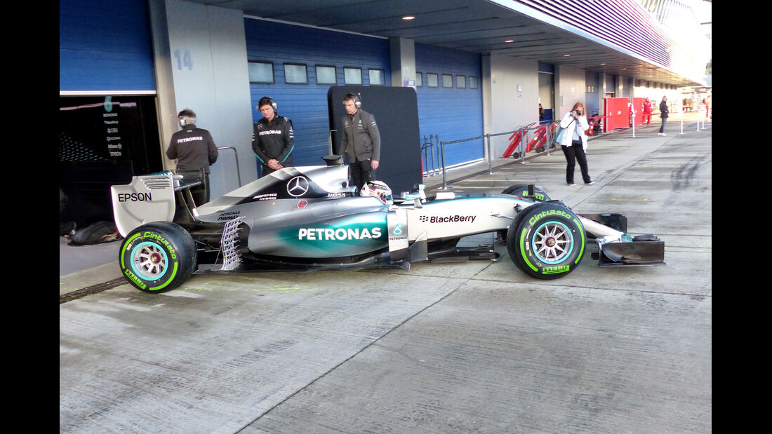 Lewis Hamilton - Mercedes - Formel 1-Test - Jerez - 4. Februar 2015