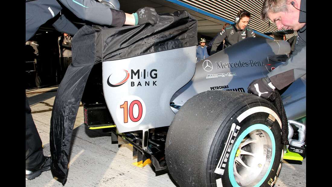 Lewis Hamilton - Mercedes - Formel 1 - Test - Jerez - 6. Februar 2013