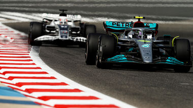 Lewis Hamilton - Mercedes - Formel 1 - Testfahrten - Bahrain 2022