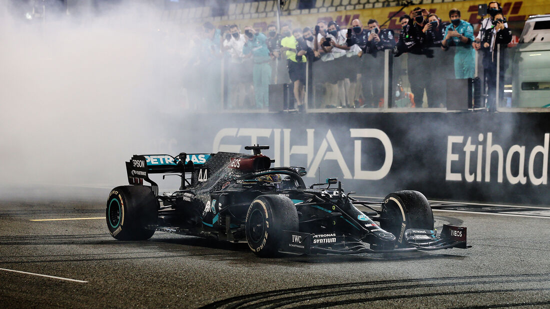 Lewis Hamilton - Mercedes - GP Abu Dhabi 2020 - Rennen