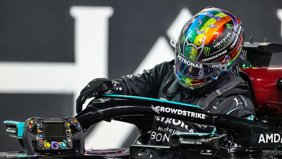 Lewis Hamilton - Mercedes - GP Abu Dhabi 2021 - Qualifikation