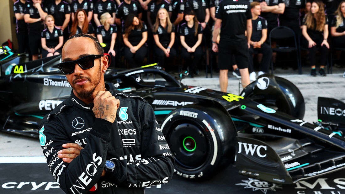 Lewis Hamilton - Mercedes - GP Abu Dhabi 2023 - Formel 1