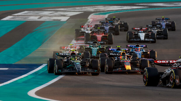 Lewis Hamilton - Mercedes - GP Abu Dhabi 2023 - Rennen