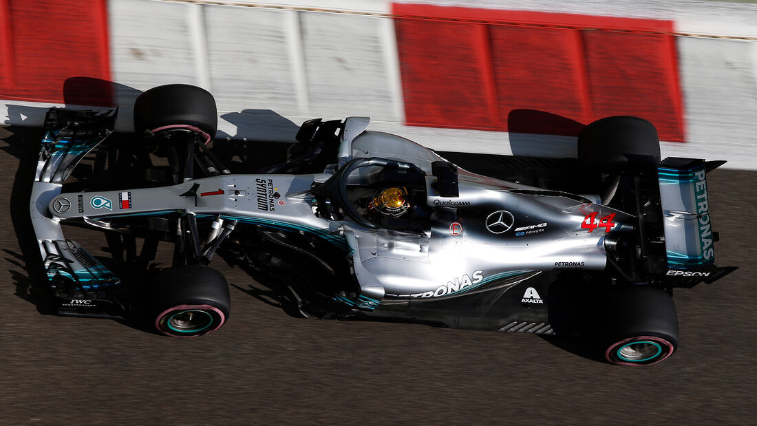 Lewis Hamilton - Mercedes - GP Abu Dhabi - Formel 1 - 23. November 2018