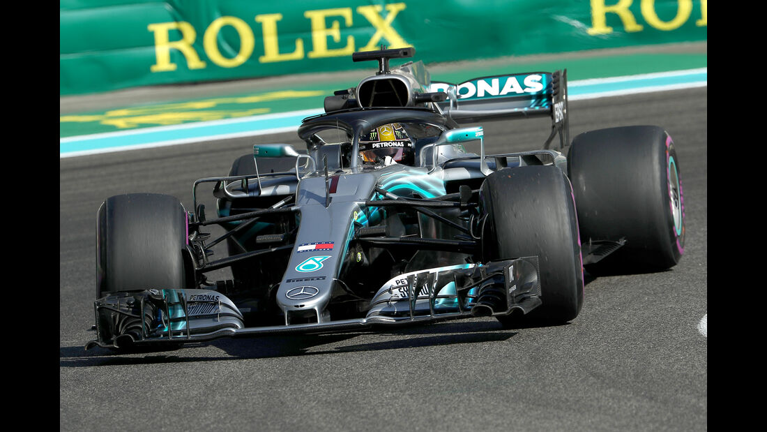 Lewis Hamilton - Mercedes - GP Abu Dhabi - Formel 1 - 23. November 2018