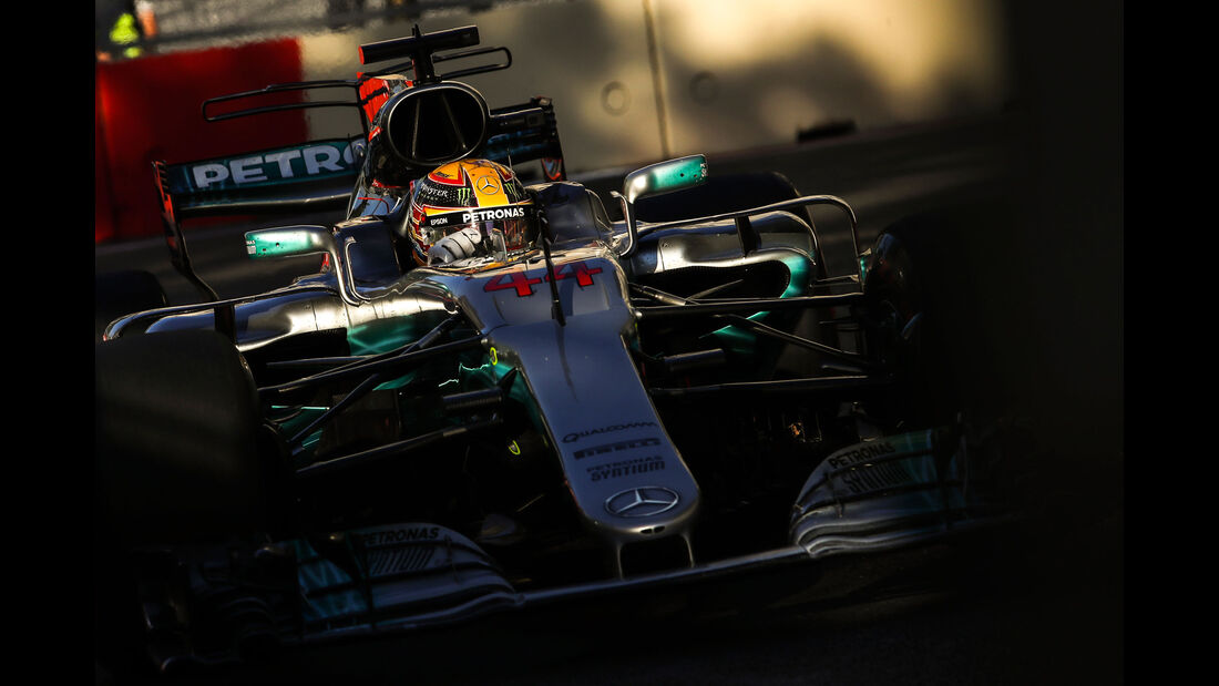 Lewis Hamilton - Mercedes - GP Aserbaidschan 2017 - Baku - Rennen