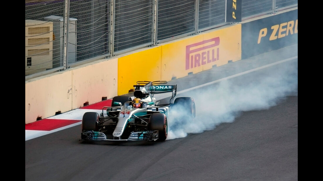 Lewis Hamilton - Mercedes - GP Aserbaidschan 2017 - Qualifying - Baku - Samstag - 24.6.2017