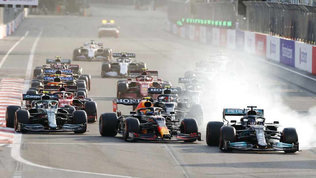 Lewis Hamilton - Mercedes - GP Aserbaidschan 2021 - Baku - Rennen