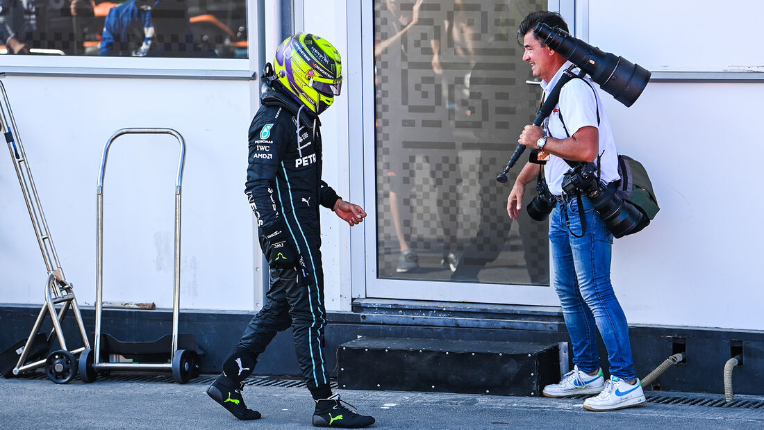 Lewis Hamilton - Mercedes - GP Aserbaidschan 2022 - Baku - Rennen
