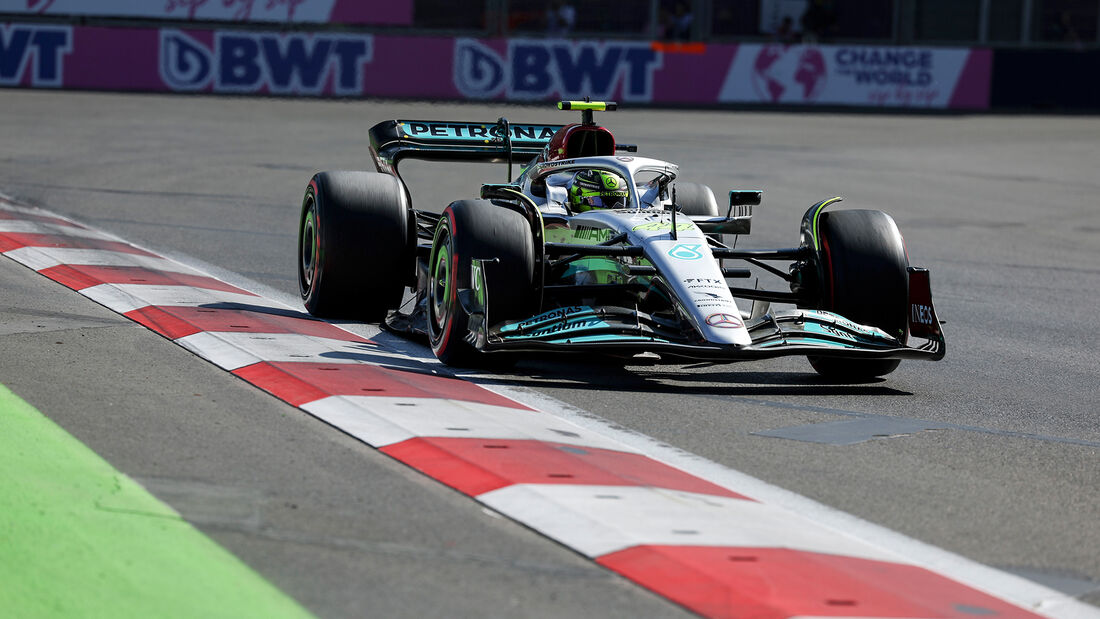 Lewis Hamilton - Mercedes - GP Aserbaidschan - Baku - Qualifikation - 11.6.2022