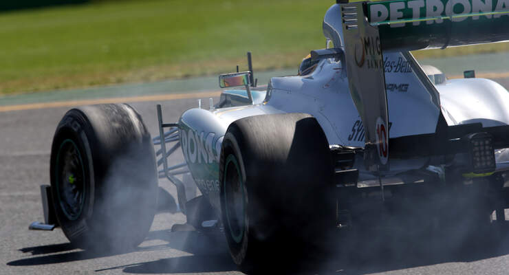 Lewis Hamilton Mercedes GP Australien 2013