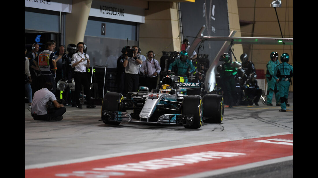 Lewis Hamilton - Mercedes - GP Bahrain 2017 - Rennen 