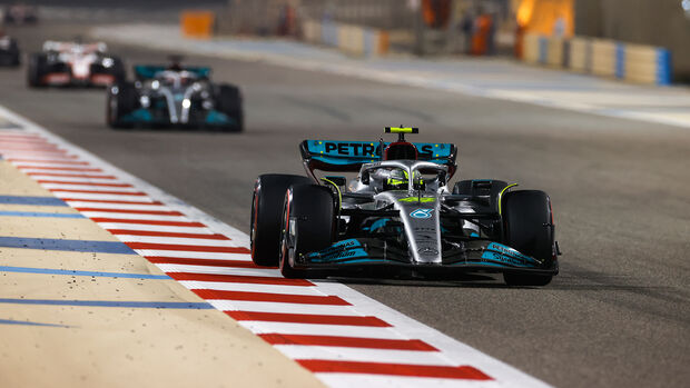 Lewis Hamilton - Mercedes - GP Bahrain 2022 - Rennen