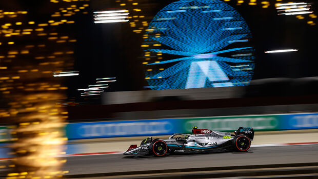 Lewis Hamilton - Mercedes - GP Bahrain 2022 - Sakhir - Formel 1 - Qualifikation 